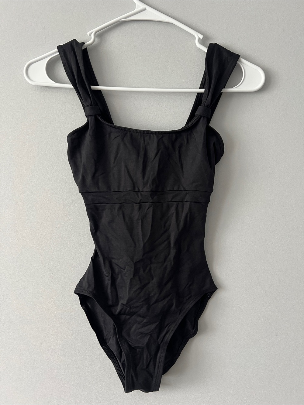 Classic Natalie Black One-Piece Leotard